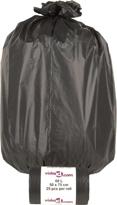Produktbild vidaXL Müllbeutel mit Zugband (10x, 35 l)