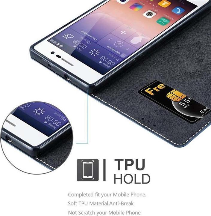 Immagine prodotto Cadorabo Copertina del libro X Wallet (Huawei Ascend P7)