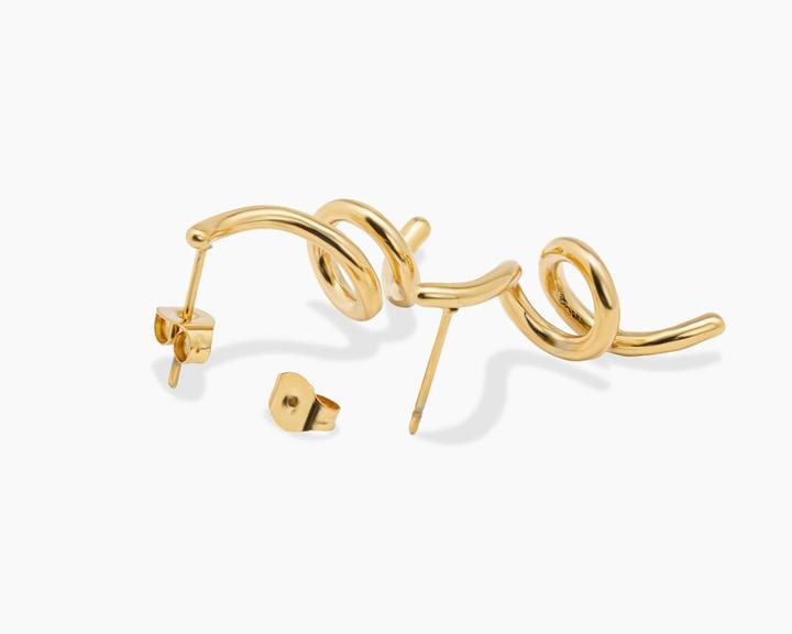 Immagine prodotto Sensora Jewelry Orecchini a spirale (Acciaio inossidabile)