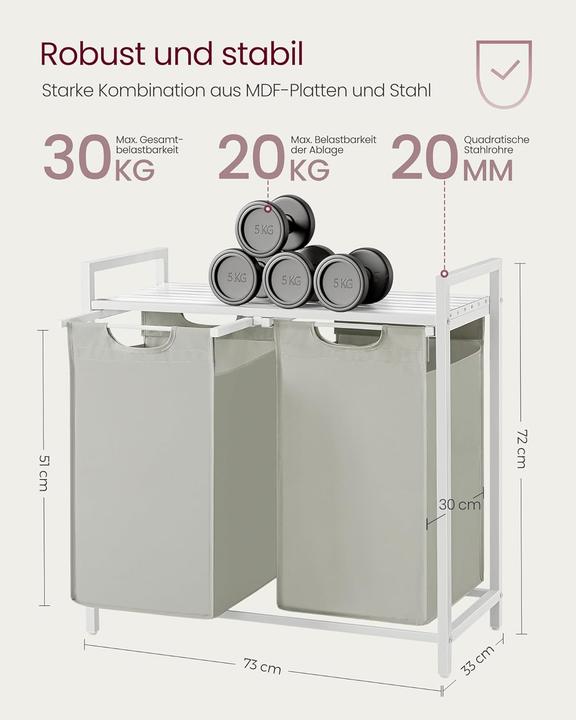 Produktbild Vasagle Laundry (92 l)
