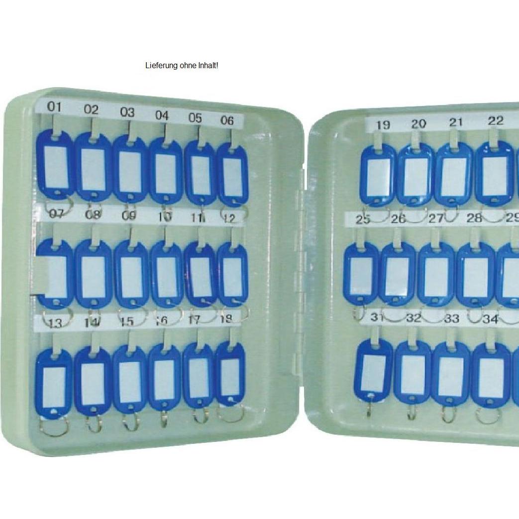 Q-Connect, Schlüsseltresor + Schlüsselschrank, Schlüsselschrank grau