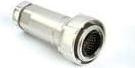 Actual product image Bulgin 7000 series,6 way,cable plug,pin cts