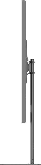 Image du produit Multibrackets Stele Slim ohne Monitor, Portrait, 75"/8225