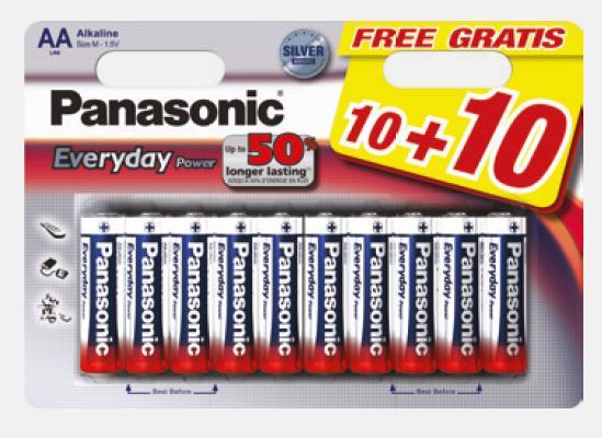 Productafbeelding Panasonic Everyday Power wegwerpbatterij (20 Pcs., AAA)