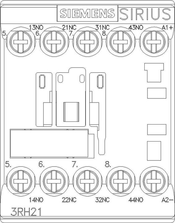 Produktbild Siemens Contactor Relay 2NO+2NC DC 220V S00