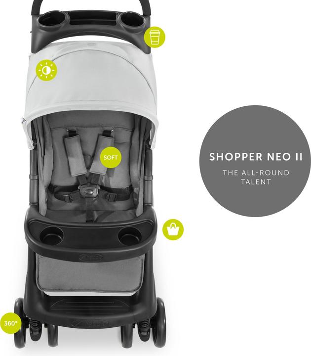 Produktbild Hauck Shopper Neo II Grey
