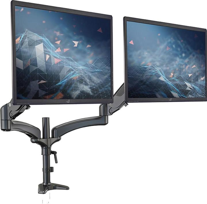 Image du produit K&M 23875 Support double pour écran (Tables, 32", 8 kg)