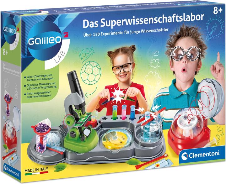 Clementoni Het superwetenschapslab