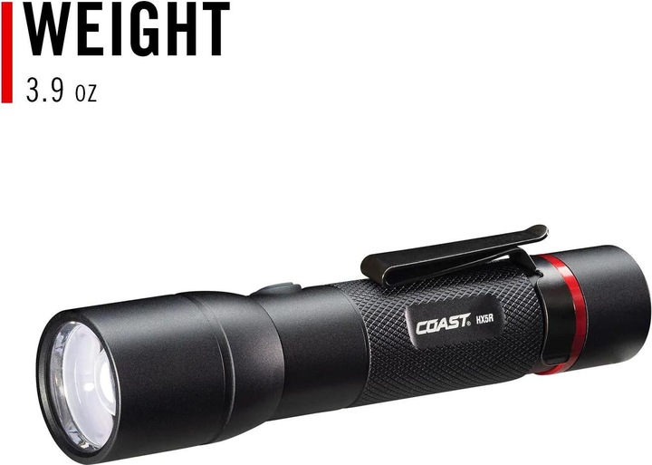 Image du produit Coast HX5R lampe de poche rechargeable 620 lumens (10.20 cm, 400 lm)