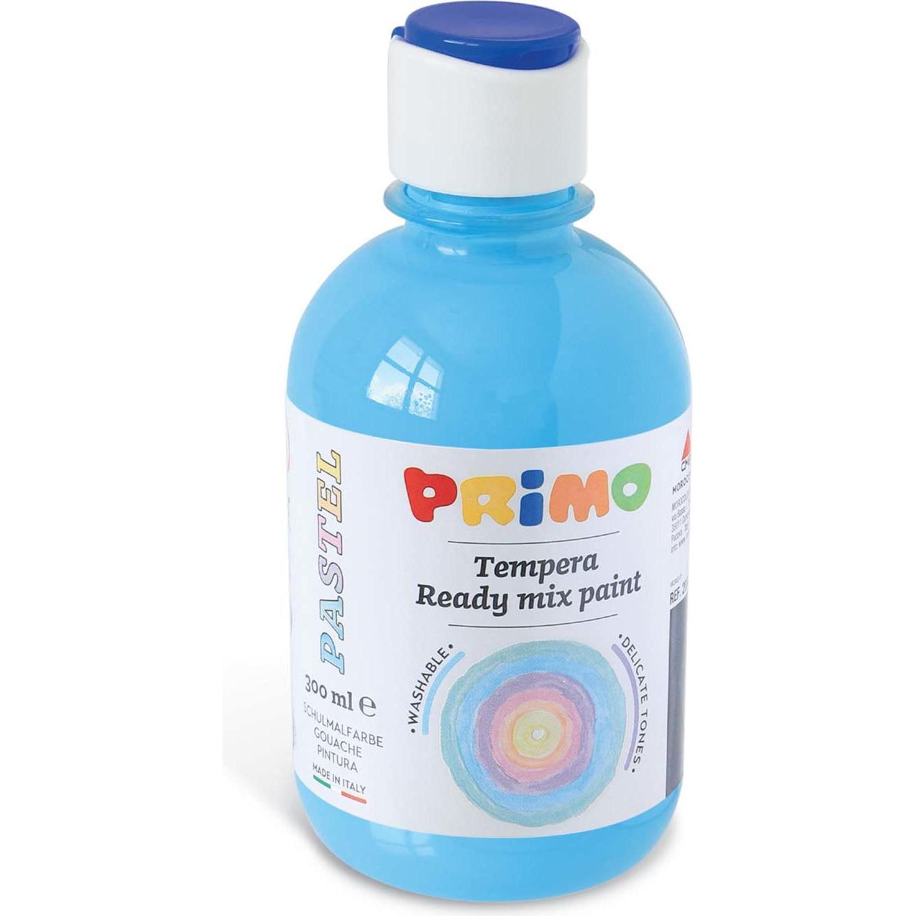 Primo, Künstlerfarbe + Bastelfarbe, 2002BRP300550 Farbe Tempera 300 ml 1 St. (Blau, 300 ml)