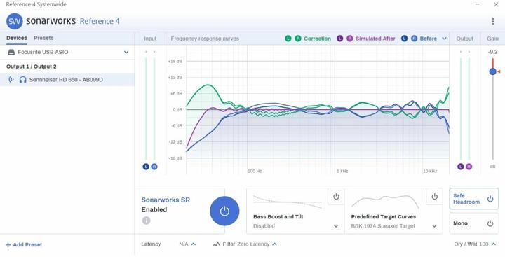 Image du produit Sonarworks Système de correction spatiale Reference 4 Headphone Edition
