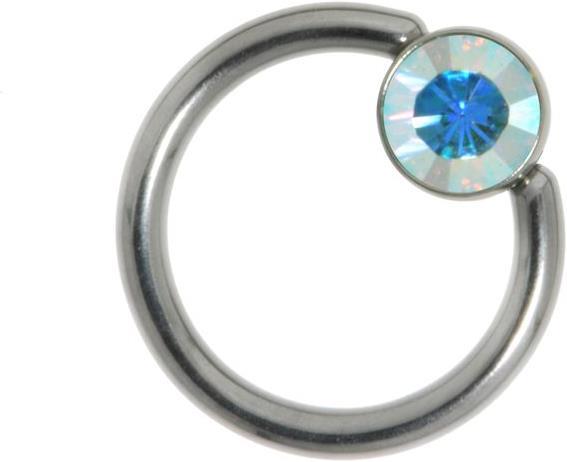 Immagine prodotto Bijouteria Barretta piercing (Acciaio inossidabile, Cristallo Swarovski)