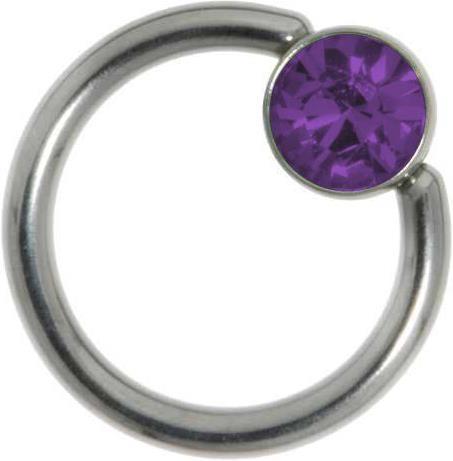 Immagine prodotto Bijouteria Barretta piercing (Acciaio inossidabile, Cristallo Swarovski)