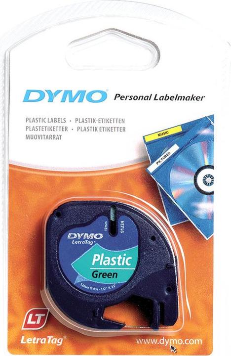 Produktbild Dymo S0721640 (1.20 cm, Grün, Schwarz)