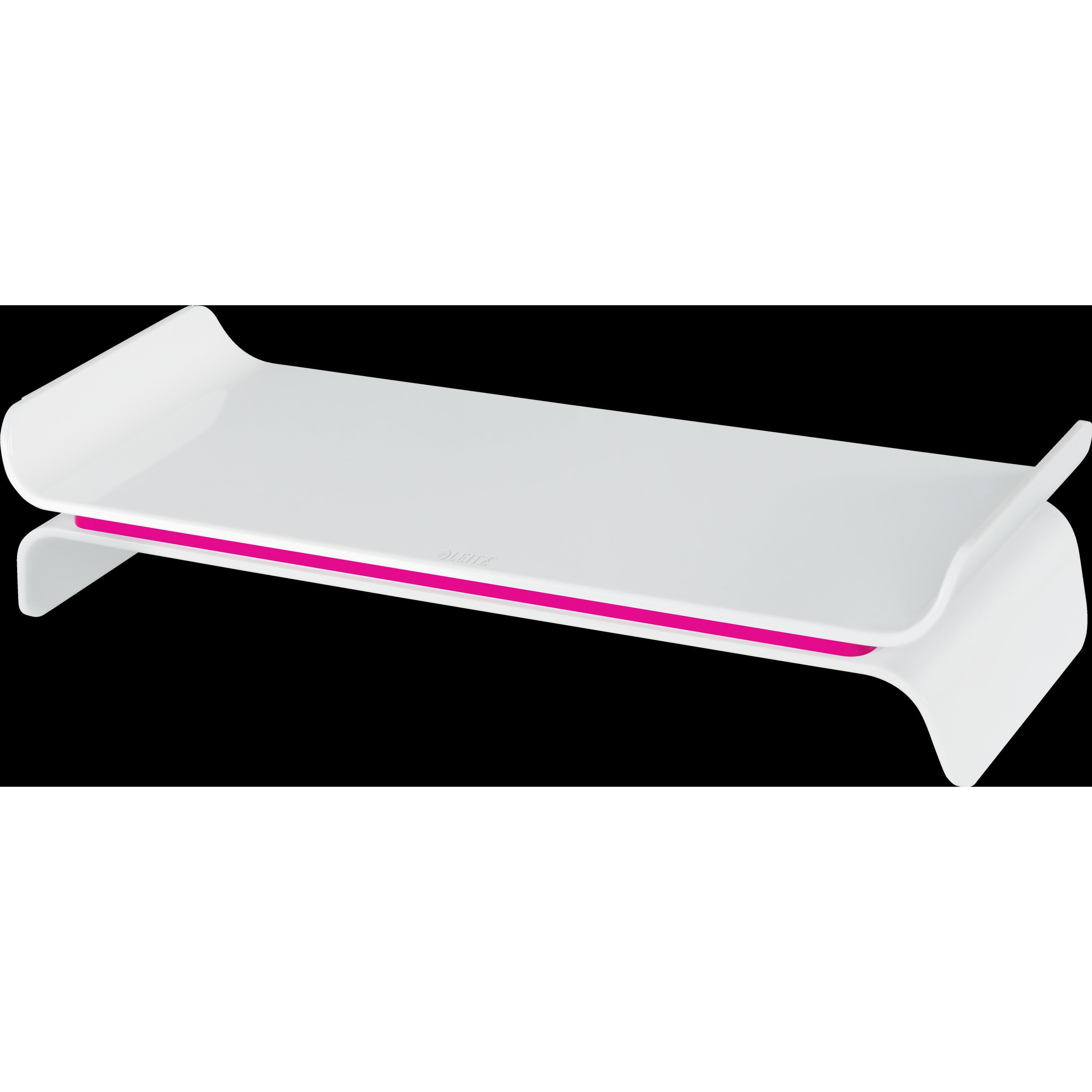 Thumbnail - Leitz Monitorständer WOW 65040023 weiss/pink, Monitor Erhöhung, Pink