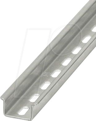 Actual product image Phoenix Contact Contact top hat rail perforated 500 x 35 x 15 mm