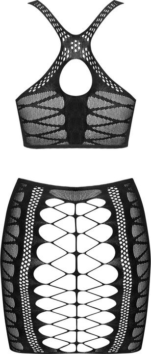 Actual product image Obsessive K102 Two-Piece Set - Black (M, L)