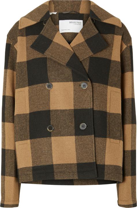 Actual product image Selected Femme Plaid wool coat