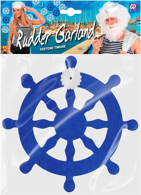Actual product image Widmann Ship's rudder garland (1 Piece)