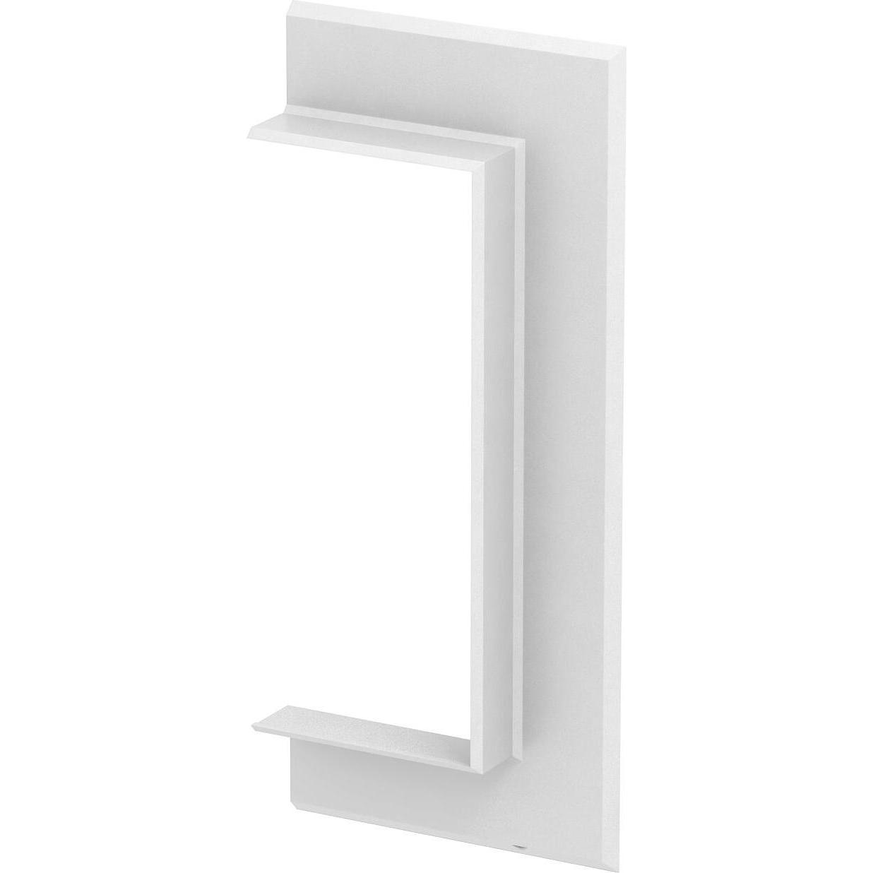 OBO Bettermann, Leitungsführung Zubehör, Wandabschlussblende offen 238x25x104, 6274830