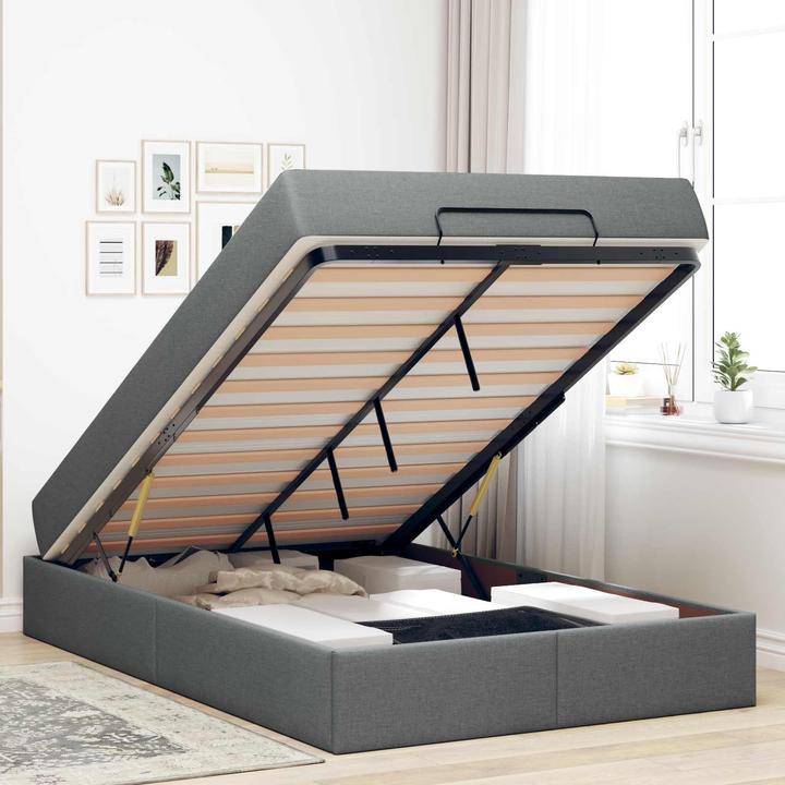 Actual product image vidaXL Storage bed (120 x 190 cm)