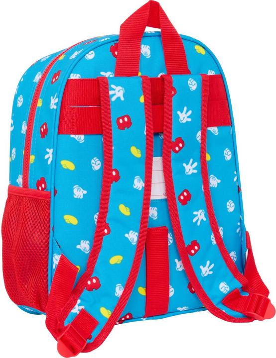 Actual product image Mickey Mouse Club House School rucksack Mickey Mouse Clubhouse Fantastic Blue Red 28 x 34 x 10 cm
