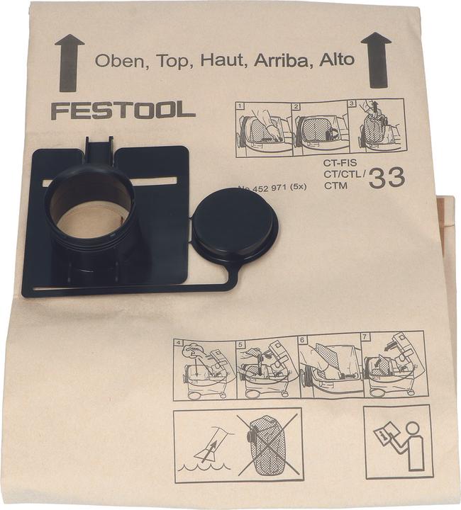 Image du produit Festool Sac filtre FIS-CT 33/5