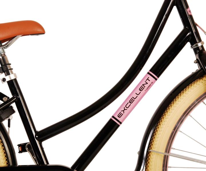 Actual product image Volare Excellent Kinderfiets - Meisjes - 26 inch - Zwart (26")