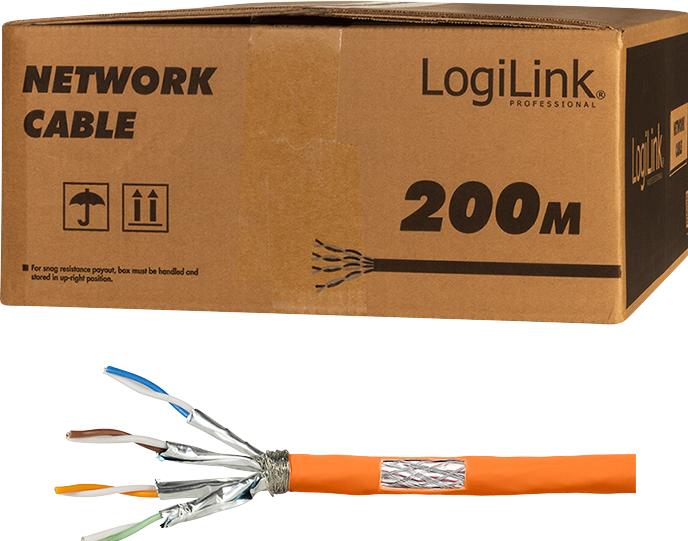 Produktbild LogiLink S/FTP AWG23 (S/FTP, CAT7, 200 m)