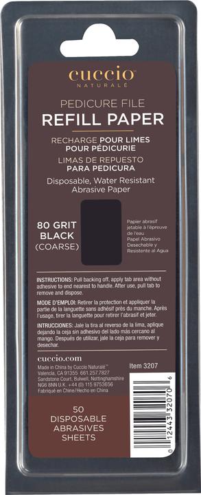 Immagine prodotto Cuccio Pedicure Stainless Steel File Refill (1 x)