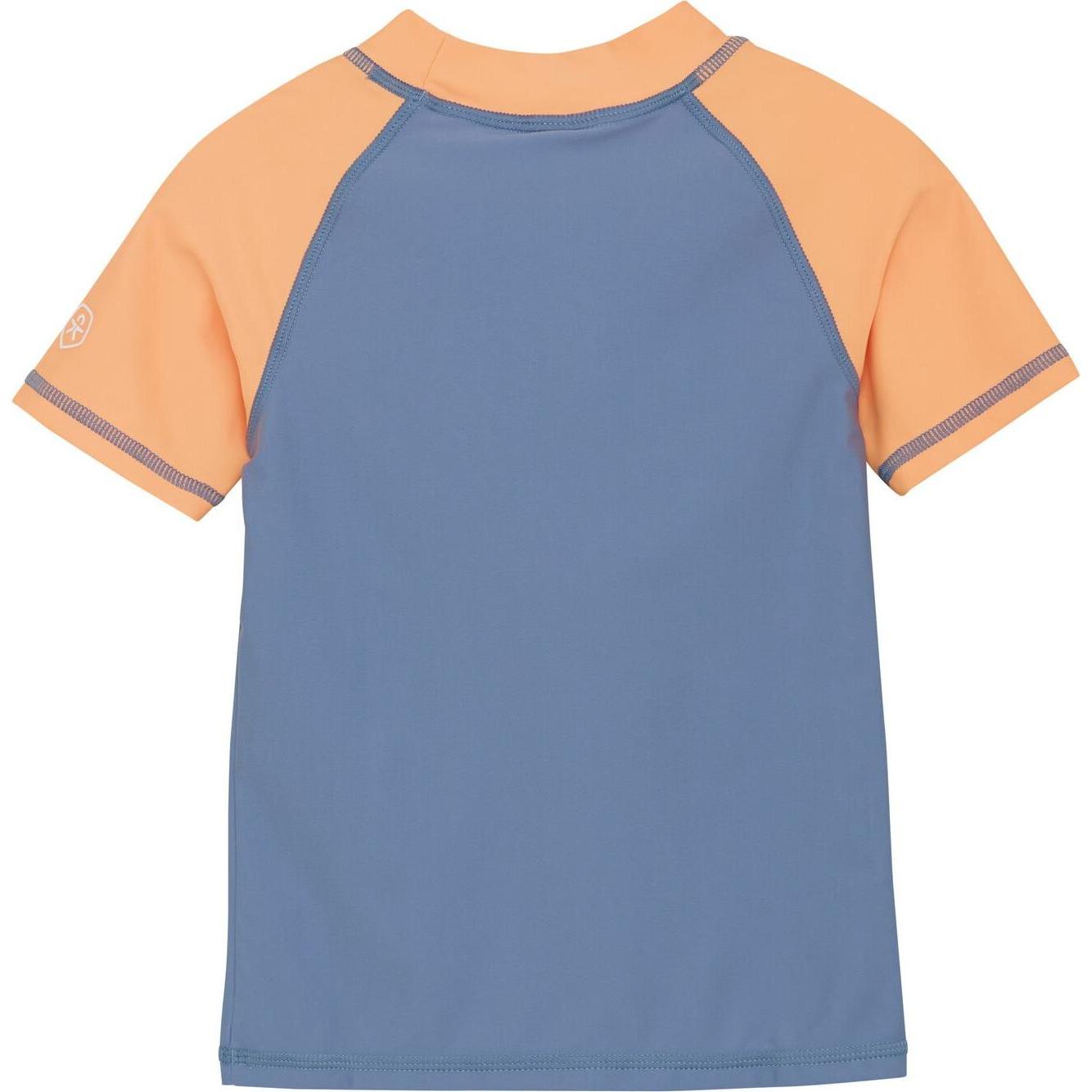 Thumbnail - Color Kids, Jungen, Badeshirt, Badeshirt Coronet, Blau, (140)
