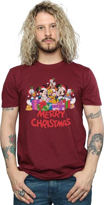 Immagine prodotto Disney Mickey Mouse And Friends Christmas Maglietta Uomo (L)