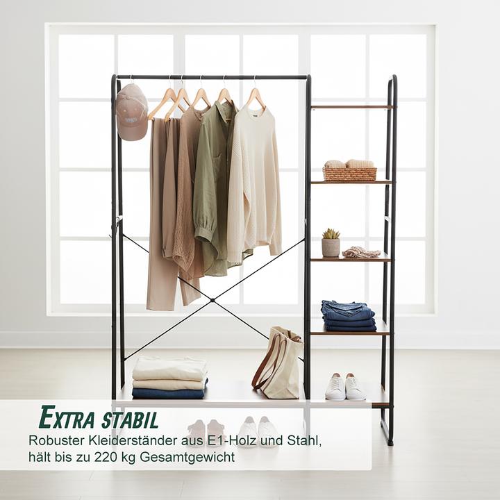 Actual product image Relaxdays coat rack