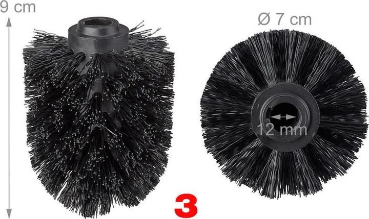 Image du produit Relaxdays Tête de brosse 12mm
