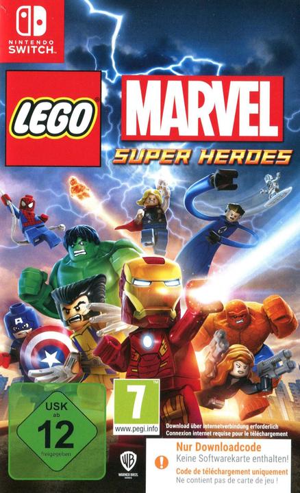 Produktbild WB LEGO Marvel Super Heroes (Code in a Box) (Switch, DE)