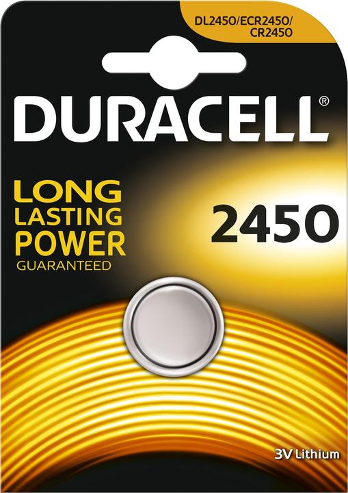 Actual product image Duracell Electronics 2450 (1 pcs., CR2450, 485 mAh)