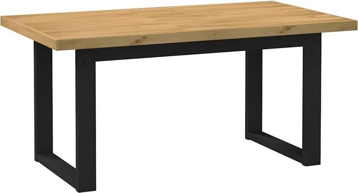 Produktbild VidaXL Esstisch NOAIN U-Form-Beine 160x90x75 cm Massivholz Kiefer (160 x 90 x 75 cm)