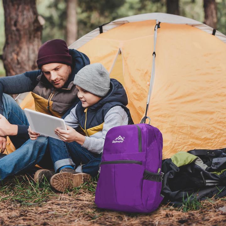 Immagine prodotto Intirilife Zaino pieghevole in viola (36 l)