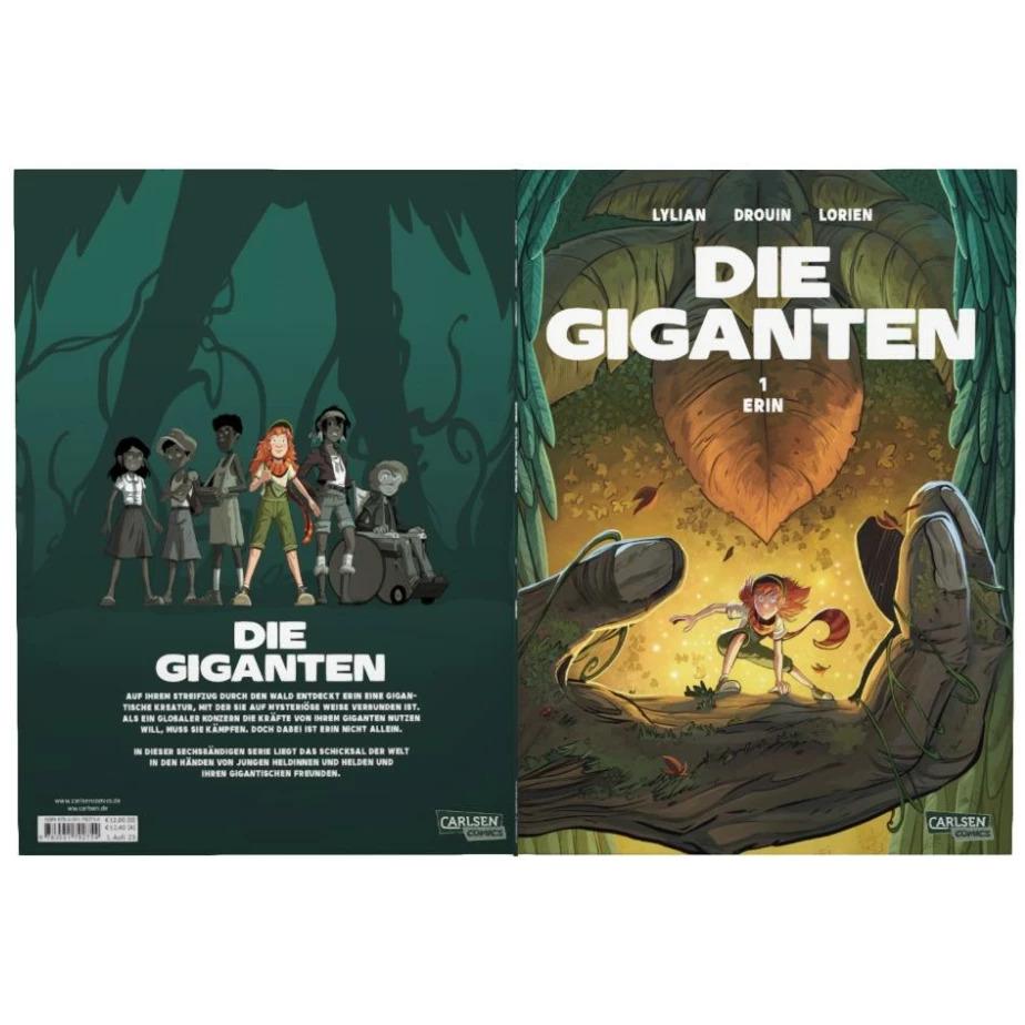 Thumbnail - Die Giganten: Erin, Belletristik von Aureyre Lorien, Marcel Le Comte, Paul Drouin, James Christ, Aureyre Lorien, Lylian