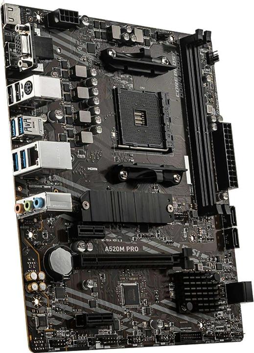 Productafbeelding MSI A520M Pro (AM4, AMD A520, mATX)