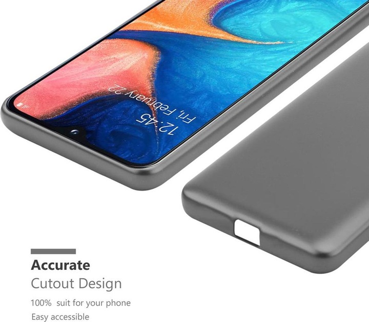 Produktbild Cadorabo TPU Matt Metallic Cover (Samsung Galaxy A10e)