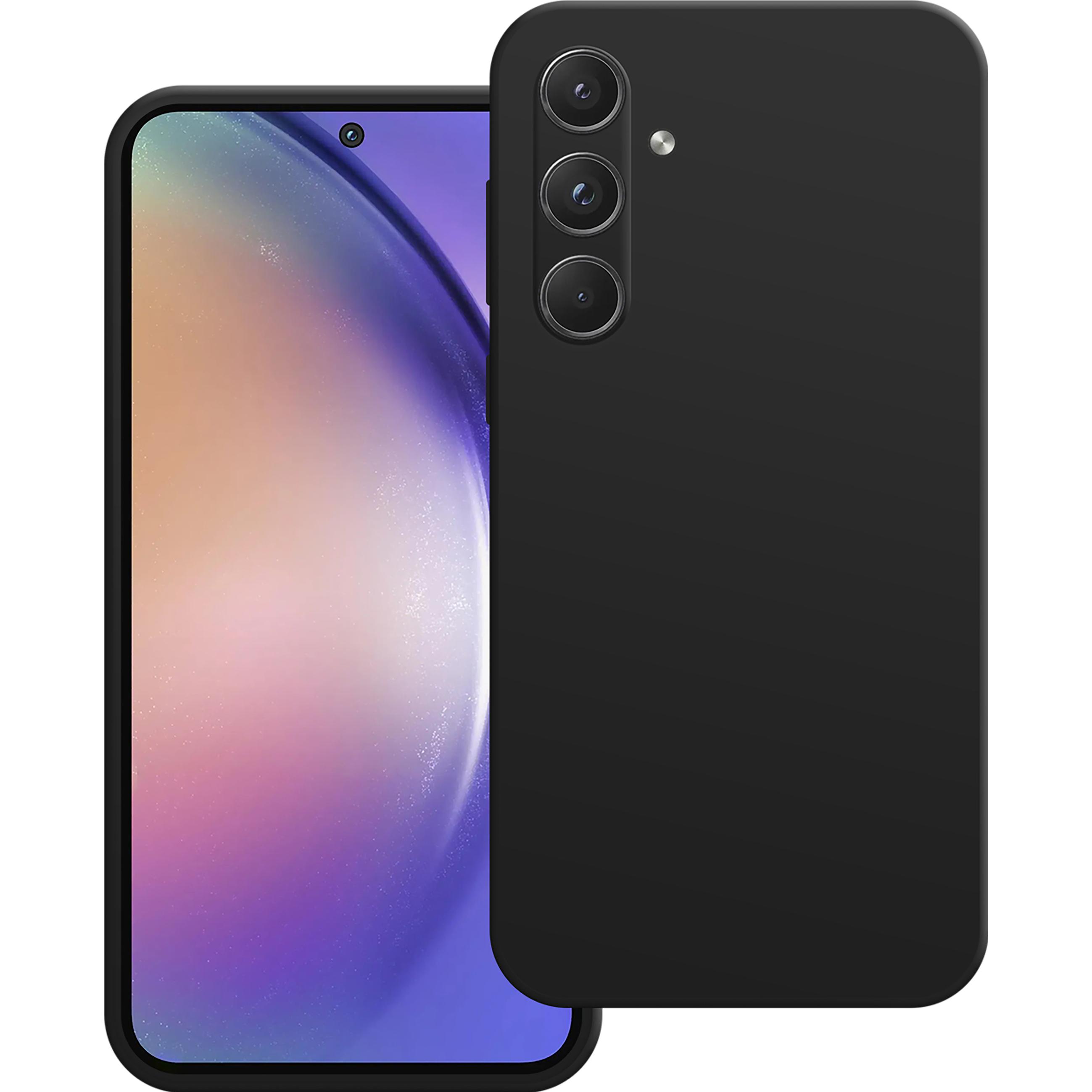 Thumbnail - Cazy Silikon Hülle Kompatibel mit Samsung Galaxy A55 - Soft TPU Schutz - (Samsung Galaxy A55), Smartphone Hülle, Schwarz