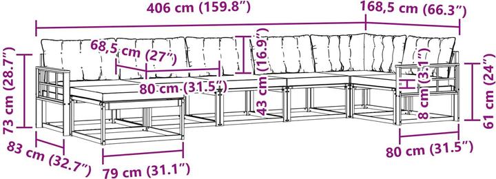 Immagine prodotto vidaXL Sofa Set