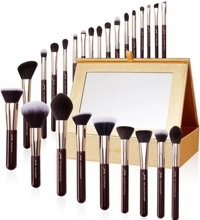 NoName Set de pinceaux de maquillage professionnel Ombres à paupières Poudre fond de teint Blusher (Set)