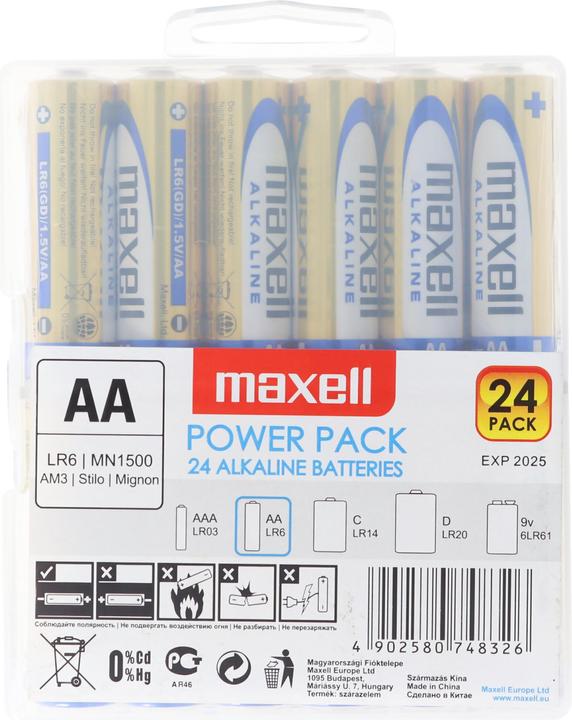 Actual product image Fujitsu LR6 AA (24 pcs., AA)