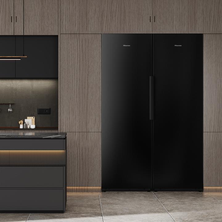 Actual product image Hisense RL5K370GSFC Kühlschrank Stand 372l, Schwarz (372 l)