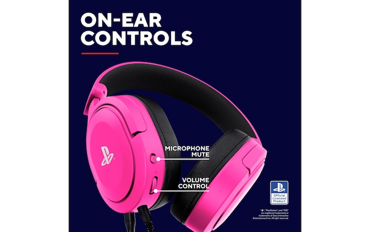 Productafbeelding Trust GXT498P FORTA HEADSET PS5 ROZE (Bedraad)