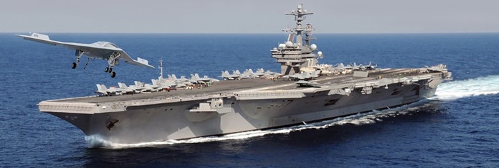 Produktbild Italeri U.S.S. George H.W: Bush CVN 77