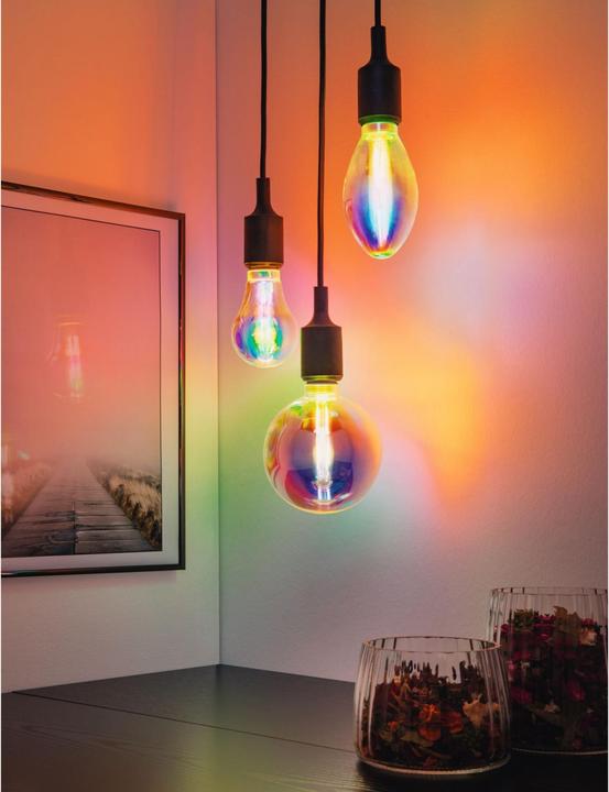 Immagine prodotto Paulmann Lampada FANTASTIC COLORS G125 E27 5 W Bianco caldo (E27, 5 W, 470 lm, 1 x, F)