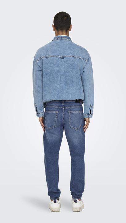 Produktbild Only & Sons Onsyoke Tapered Box Tai Dnm Cbo Noos (34)